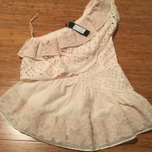 BNWT Love Sam one shoulder top